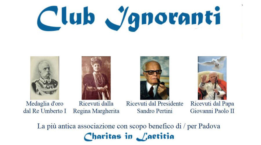 ONORIFICENZE DEL CLUB IGNORANTI